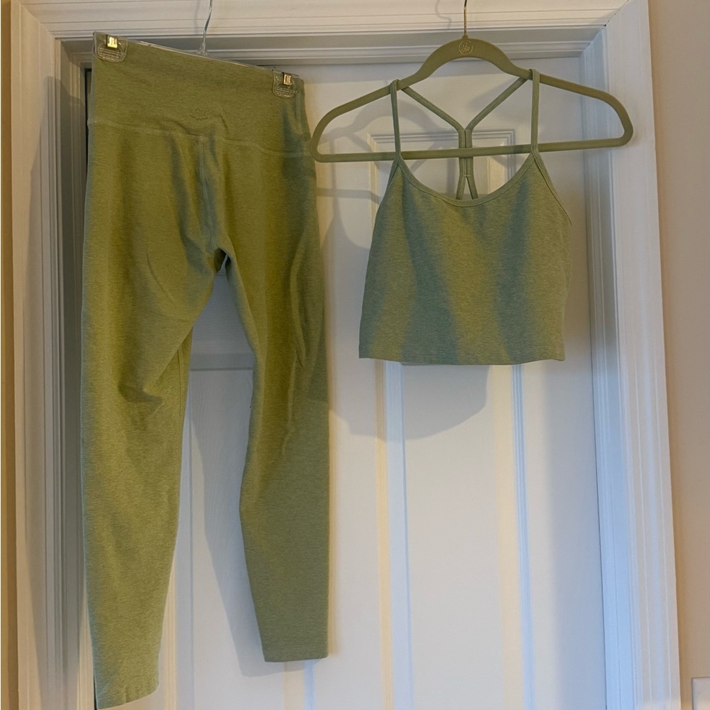 Green Beyond Yoga Workout Set